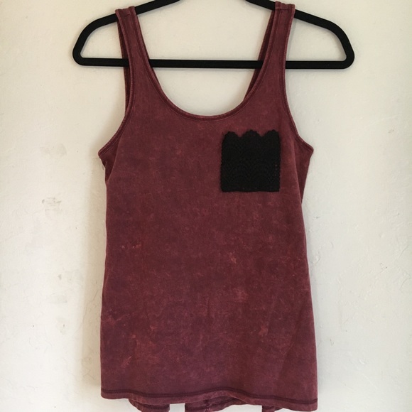 Purple Washed Out Tank - Picture 1 of 3